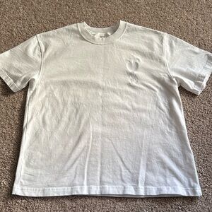 Ami Alexandre Mattiussi White Short Sleeve Tee